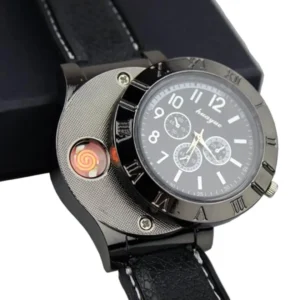 USB Rechargeable Cigarette Cigar Lighter Watch