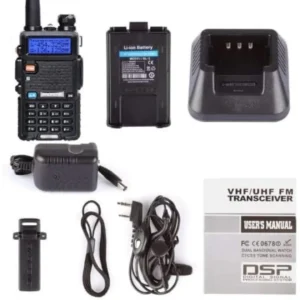 Baofeng UV-5R Walkie Talkie, Dual Band Two Way Radio