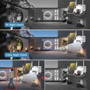 New Solar CCTV Camera | 2MP+2MP |10x Dual Lens Zoom