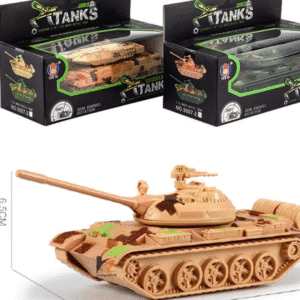 Military Pullback Model Battle Tanks with Lights and Sound.
