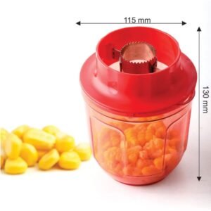 2 in 1 Juicer with Corn Cutter with Unbreakable Material, Plastic Hand Juicer & Corn Cutter