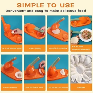 2 in 1 Dumpling Maker Mould Machine