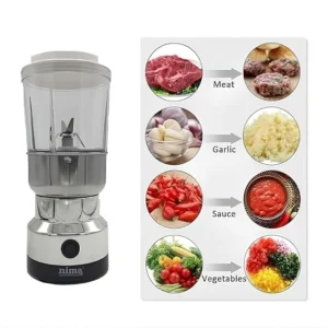 2 in 1 Portable Electric Grinder & Blender for Herbs, Spices, Nuts