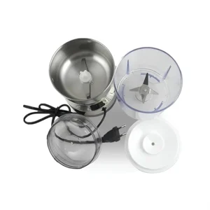 2 in 1 Portable Electric Grinder & Blender for Herbs, Spices, Nuts