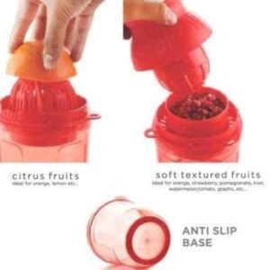 2 in 1 Juicer with Corn Cutter with Unbreakable Material, Plastic Hand Juicer & Corn Cutter