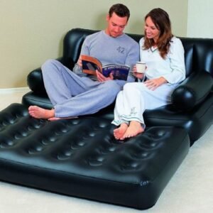Air Bed Sofa Chair Couch Flocked Air Bed Mattress