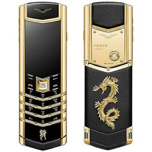 Vertu Signature Gold Dragon Luxury Mobile Phone