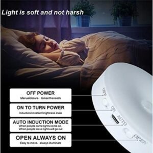 Motion Sensor Rechargeable LED Light Bulb for Home Car