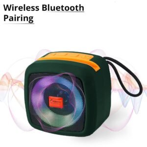 Portable Bluetooth Speaker with Dynamic Thunder Sound