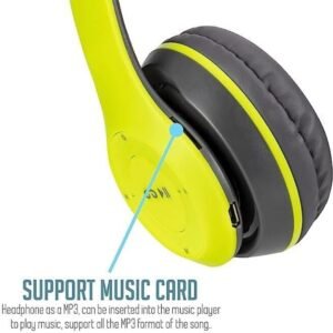 ICALL P47 Gaming Over Ear Wireless Bluetooth Headphones