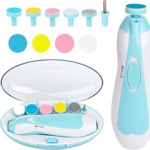 Baby Nail Trimmer File with Light