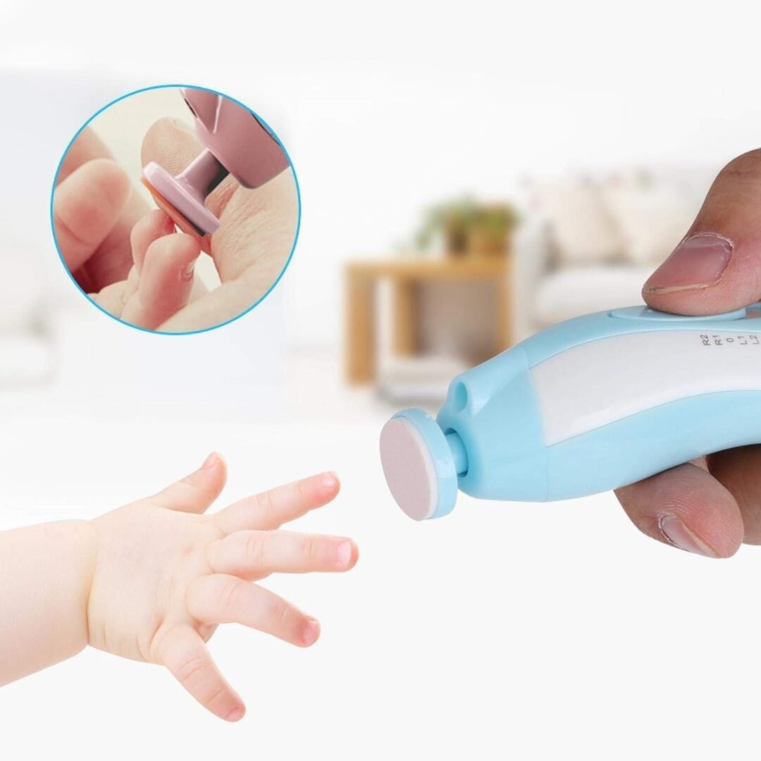 Baby Nail Trimmer File with Light