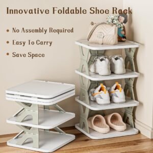 Stylish Shoe Storage Organizer for Bedroom and Entryway