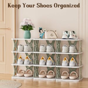 Stylish Shoe Storage Organizer for Bedroom and Entryway