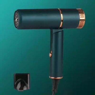Professional Hair Dryer Foldable with 2 Heat/2 Speed