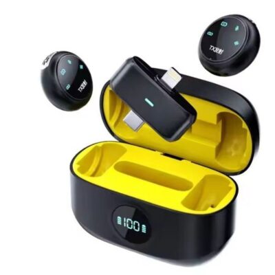 K31 Lavalier Portable Wireless Microphone with Round Shape